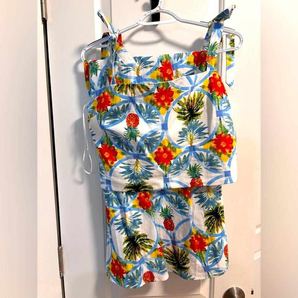 NWT- Rachel Zoe crop-top and skirt set. 💐